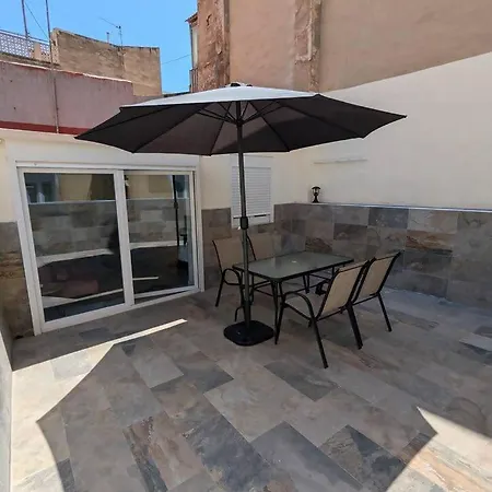 Urban Estudio Elegante Con Terraza Alicante Exterior photo